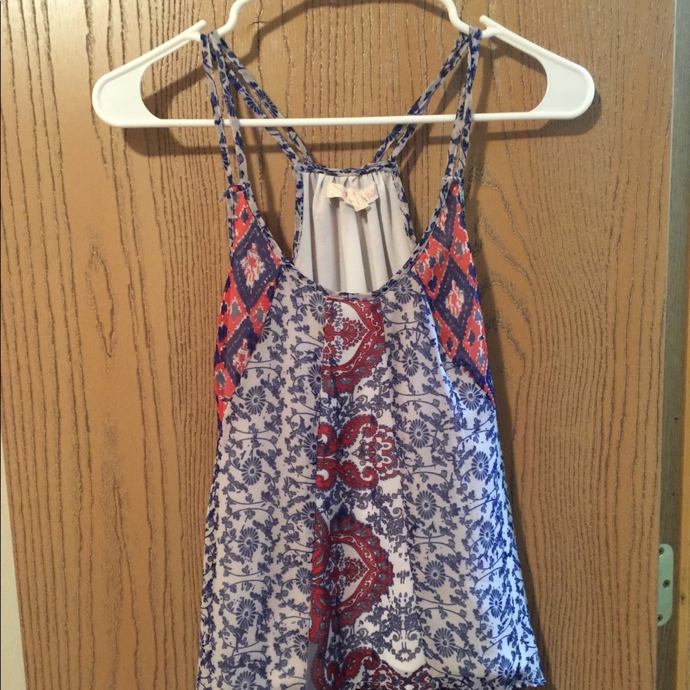 Shrinking violet top.